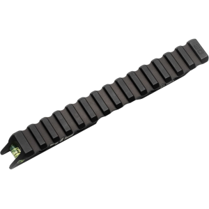 Area 419 Improved 1-Piece Picatinny 30 MOA Scope Base 11mm Dovetail Adapter Integrated Bubble Level CZ 455 Matte Black