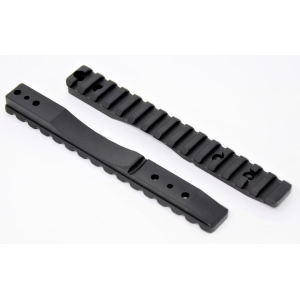 Area 419 Improved 1 Piece Picatinny 20 MOA Scope Base #6 & #8 Screws Remington 700 Long Action Full Slotted Matte Black
