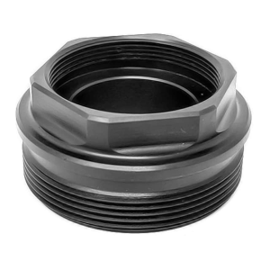 Area 419 Hellfire Suppressor Mount for SilencerCo Omega, Hybrid, Harvester Big Bore Suppressors Stainless Steel Nitride
