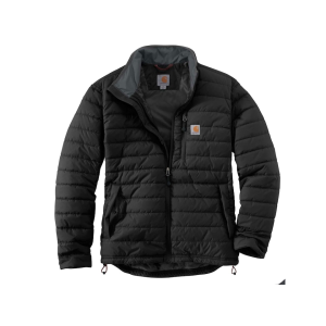 Carhartt Men's Rain Defender Relaxed Fit Lightweight Insulated Jacket Black Medium