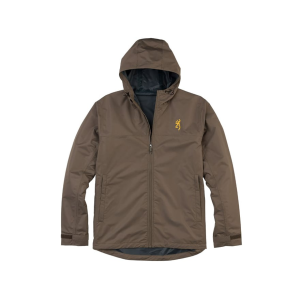 Browning Men's Kanawha Rain Jacket Major Brown Large