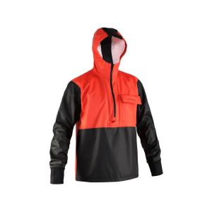 Grundens Men's Neptune Anorak Hoodie Orange Medium - Grundens