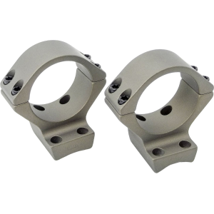 Talley Lightweight 2-Piece Scope Mounts with Integral 30mm Rings Browning X-Bolt Smoked Bronze Medium