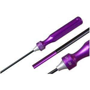 Montana X-Treme (MTX) 1-Piece Gun Cleaning Rod 17 to 20 Caliber 36" Coated Spring Steel 5-40 Female Thread