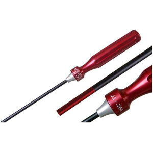 Montana X-Treme (MTX) 1-Piece Gun Cleaning Rod 22 to 26 Caliber 30" Coated Spring Steel 8-32 Female Thread