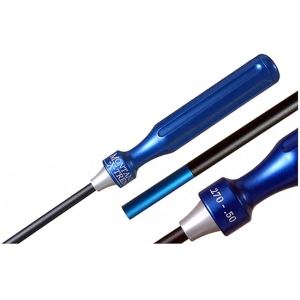 Montana X-Treme (MTX) 1-Piece Gun Cleaning Rod 27 to 50 Caliber 44" Coated Spring Steel 8-32 Female Thread