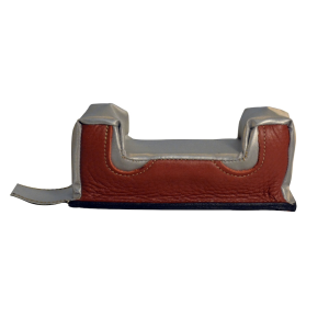 Edgewood Front Shooting Rest Bag Farley 3" Width Slick Material Ear Leather and Nylon Unfilled