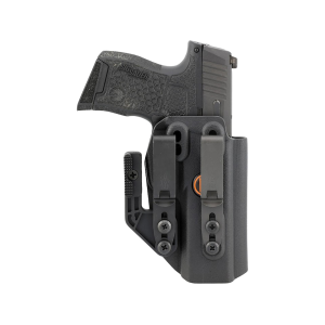 Henry Holsters Flint Compact Full Sweat Guard with DCC Mod4s IWB Holster Right Hand Sig P365, P365X, P365XL Boltaron Black - Henry Holsters