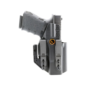 Henry Holsters Cipher IWB Holster Right Hand Glock 19, 19X, 23, 32, 45 Boltaron Black - Henry Holsters