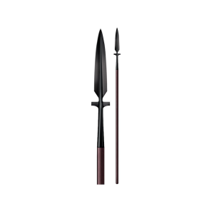 Cold Steel MAA Winged Hunting Spear 1055 Carbon Steel Head Ash Handle