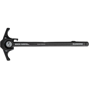 SilencerCo Gas Defeating AR-15 Ambidextrous Charging Handle Black
