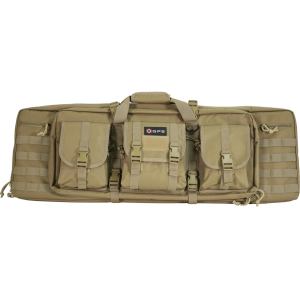G.P.S. Double Rifle Case 36" Nylon Flat Dark Earth