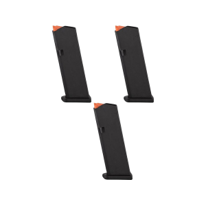 Glock Factory Magazine Glock 43X, 48 10-Round Polymer Black 3PK - Glock