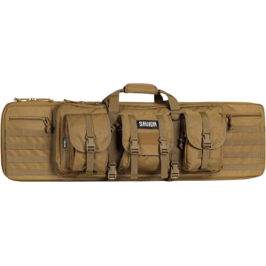 Savior Equipment American Classic Double Rifle Case 51" Polyester Flat Dark Earth