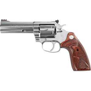 Colt King Cobra Target 357 Magnum Revolver 4.25" Stainless Barrel 6 Round Altamont Wood Grip