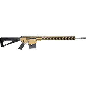 GLFA GL10 Semi Automatic Rifle 7mm Remington Magnum 24" Black Threaded Barrel Bronze Frame Black Pistol Grip