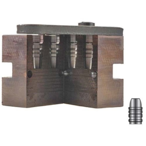 Lyman 2 Cavity Bullet Mold 358156 38 Special, 357 Magnum (358 Diameter) 155 Grain Semi-Wadcutter Gas Check