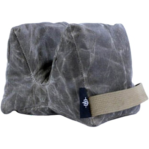 Armageddon Gear Pint-Sized Game Changer Shooting Rest Bag Waxed Canvas Standard Fill Brown