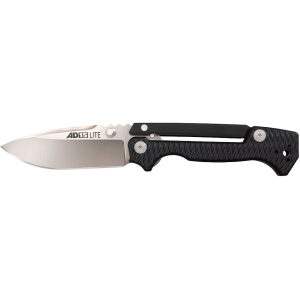 Cold Steel AD-15 Lite Pocket Knife 3.5" Drop Point AUS-10 Polished Blade Glass Reinforced Nylon (GRN) Handle Black
