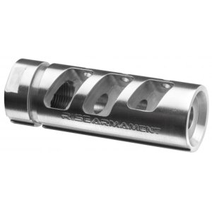 Rise Armament Compensator 5.56mm 1/2"-28 Thread Stainless Steel