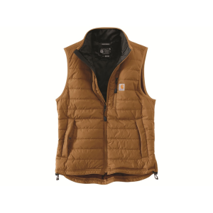 Carhartt Men's Rain Defender Relaxed Fit Lightweight Insulated Vest Carhartt Brown Large