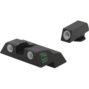 Meprolight Tru-Dot Sight Set for Glock 26, 27 Steel Blue Tritium Green