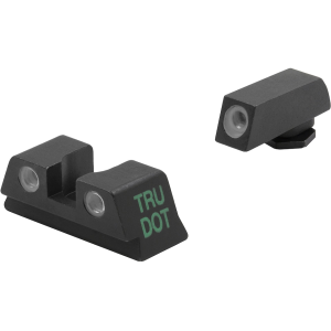 Meprolight Tru-Dot Sight Set for Glock 42, 43, 43X, 48 Steel Blue Tritium Green