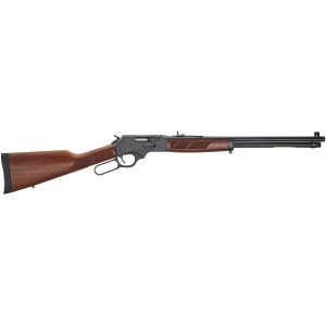 Henry Steel Side Gate Lever Action Rifle 30-30 Winchester 20" Blued Barrel Blued Frame American Walnut Field Stock
