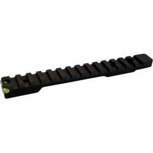 Talley 1-Piece 20 MOA Elevated Picatinny Scope Base with Anti-Cant Indicator Weatherby Accumark Matte Black
