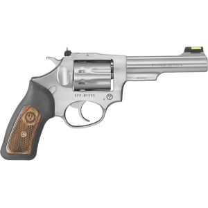 Ruger SP101 Rimfire 22 Long Rifle Revolver 4.2" Stainless Barrel 8 Round Black Grip