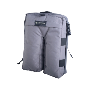 CrossTac Viper Bag Front Shooting Rest Bag Wolf Gray - Crosstac