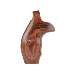Smith & Wesson Grips with Finger Grooves S&W N-Frame Round Butt Rosewood