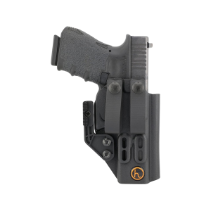Henry Holsters Flint Partial Sweat Guard with Soft Loops IWB Holster Ambidextrous Smith & Wesson M&P, M&P 2.0 Boltaron Black - Henry Holsters