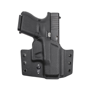 Tulster Contour OWB Holster Right Hand for Glock 26, 27, 28, 33 Kydex Black - Tulster