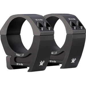 Vortex Optics Pro Picatinny 34mm Scope Rings Matte Black Medium