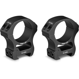 Vortex Optics Pro Picatinny 30mm Scope Rings Matte Black High