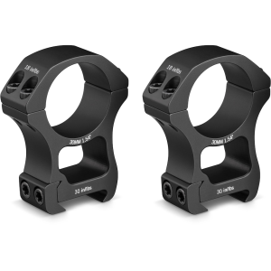 Vortex Optics Pro Picatinny 30mm Scope Rings Matte Black Extra-High