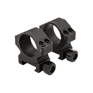 Sig Sauer ALPHA1 Hunting Picatinny 1" Scope Rings Matte Black High