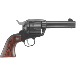 Ruger Vaquero 357 Magnum Revolver 4.62" Blued Barrel 6 Round Hardwood Grip