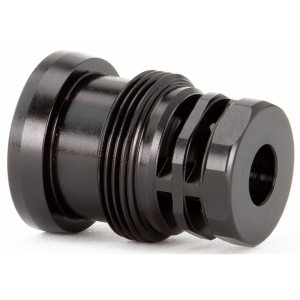 Griffin Armament Taper Mount EZ Brake Suppressor Mount 5/8"-24 Thread 45 Caliber Stainless Steel Nitride