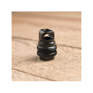 SilencerCo ASR Single Port Muzzle Brake Suppressor Mount 7.62 5/8"-24 Thread Steel Matte