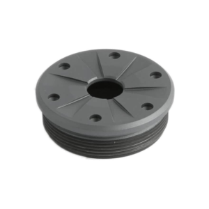SilencerCo Bravo Flat Front Cap 7.62mm for SilencerCo Omega Steel Matte