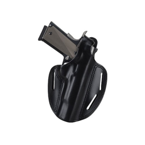 Bianchi 7 Shadow 2 OWB Holster Right Hand Ruger SP101 2.5 to 3", S&W J-Frame 3" Leather Black