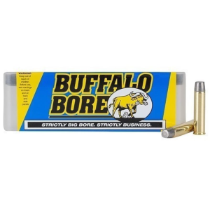 Buffalo Bore 460 S&W Magnum Ammo 360 Grain Flat Nose Box of 20