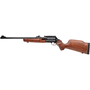 Rossi Circuit Judge Revolver Rifle 45 Colt (Long Colt) 18.5" Graphite Barrel Graphite Frame Wood Monte Carlo Stock