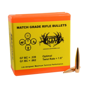 Berger Elite Hunter 6.8mm, 270 Caliber (277 Diameter) Bullets 170 Grain Jacketed Hollow Point Box of 100
