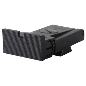Kensight Adjustable 1911 Rear Sight LPA TRT Cut Steel Black Square Blade Fully Serrated