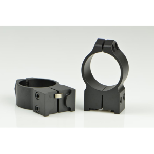 Warne 30mm 2-Piece Ring Scope Mount Ruger 77 Matte Black High