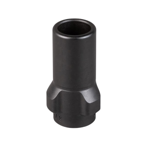 SilencerCo 3-Lug Suppressor Adapter MP5-Style 9mm Luger 1/2"-36 Thread Steel Matte
