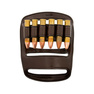 Galco Holster Bandolier Ammo Carrier Right Hand for Kodiak Holster 5-Round 41 Remington Magnum, 44 Remington Magnum, 45 Long Colt, 454 Casull, 460 S&W Magnum, 480 Ruger Leather Brown